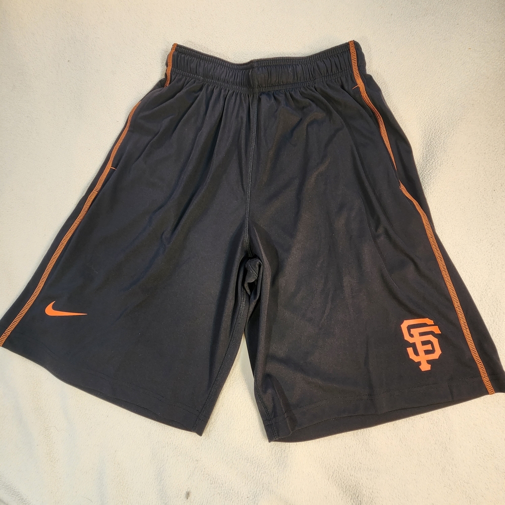 Nike BSBL Dri-Fit San Francisco Giants MLB Mens S Athletic Shorts